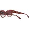 imageCoach Womens Hc8362u Universal Fit Rectangular SunglassesPetal TortoisePurple Clear Gradient