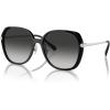 imageCoach Womens Hc8403d Square SunglassesBlackGrey Gradient