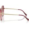 imageCoach Womens Hc8403d Square SunglassesBurgundyPink GradientBurgundy Gradient