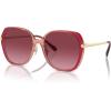 imageCoach Womens Hc8403d Square SunglassesBurgundyPink GradientBurgundy Gradient