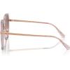 imageCoach Womens Hc8403d Square SunglassesTransparent RoseBrown Pink Gradient