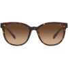 imageCoach Womens Hc8350u Universal Fit Round SunglassesDark TortoiseBrown Gradient