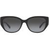 imageCoach Womens Hc8362u Universal Fit Rectangular SunglassesBlackGrey Gradient