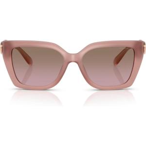 imageCOACH Womens Hc8408u Maxi C Hardware Universal Fit Square SunglassesMilky BuffBrown Rose Gradient