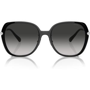 imageCoach Womens Hc8403d Square SunglassesBlackGrey Gradient