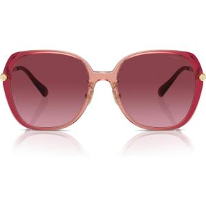 imageCoach Womens Hc8403d Square SunglassesBurgundyPink GradientBurgundy Gradient