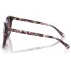 imageCOACH Womens HC8271U Universal Fit Square Sunglasses Amethyst Pearl TortoiseSmoke Purple Gradient 57 mm