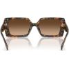 imageCOACH Womens HC8409U Universal Fit Square Sunglasses Jade Pearl TortoiseBrown Gradient 53 mm