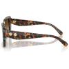imageCOACH Womens HC8409U Universal Fit Square Sunglasses Jade Pearl TortoiseBrown Gradient 53 mm