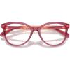 imageCOACH Womens Hc6236u Universal Fit Square Prescription Eyewear FramesTransparent OxbloodDemo Lens