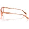 imageCOACH Womens Hc6236u Universal Fit Square Prescription Eyewear FramesTransparent SaddleDemo Lens