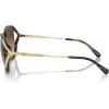 imageCOACH Womens Hc8396u Universal Fit Square SunglassesDark TortoiseBrown Gradient