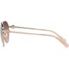imageCoach HC7128 Sunglasses Shiny Rose GoldBrown Pink Gradient 58 mm