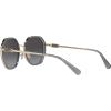 imageCoach HC7141 Sunglasses Transparent GreyShiny Light GoldGrey Gradient 54 mm