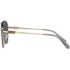 imageCoach HC7141 Sunglasses Transparent GreyShiny Light GoldGrey Gradient 54 mm