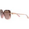 imageCoach HC8320 Sunglasses Rose Tortoise GradientBrown Pink Gradient 55 mm