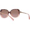 imageCoach HC8320 Sunglasses Rose Tortoise GradientBrown Pink Gradient 55 mm