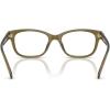 imageCoach Womens HC6257F Low Bridge Fit Square Prescription Eyewear Frames Milky MossDemo Lens 55 mm