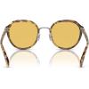 imageCoach Womens Hc7154 Round SunglassesHoney TortoiseAmber Solid