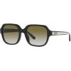 imageCoach Womens Hc8335u Universal Fit Rectangular SunglassesBlackOlive Gradient