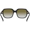 imageCoach Womens Hc8335u Universal Fit Rectangular SunglassesBlackOlive Gradient