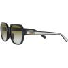 imageCoach Womens Hc8335u Universal Fit Rectangular SunglassesBlackOlive Gradient