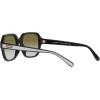 imageCoach Womens Hc8335u Universal Fit Rectangular SunglassesBlackOlive Gradient