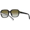 imageCoach Womens Hc8335u Universal Fit Rectangular SunglassesBlackOlive Gradient