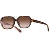 imageCoach Womens Hc8335u Universal Fit Rectangular SunglassesDark TortoiseBrown Gradient
