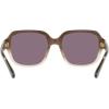 imageCoach Womens Hc8335u Universal Fit Rectangular SunglassesTransparent Brown GradientViolet Solid