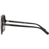imageCoach Womens Hc8360f Low Bridge Fit Square SunglassesBlackGrey Gradient