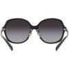 imageCoach Womens Hc8360f Low Bridge Fit Square SunglassesBlackGrey Gradient