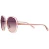 imageCoach Womens Hc8360f Low Bridge Fit Square SunglassesTransparent Pink GradientPurple Pink Gradient