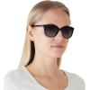 imageCoach Womens Hc8361u Universal Fit Square SunglassesBlackGrey Gradient