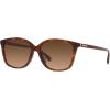 imageCoach Womens Hc8361u Universal Fit Square SunglassesCaramel TortoiseBrown Gradient