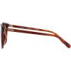 imageCoach Womens Hc8361u Universal Fit Square SunglassesCaramel TortoiseBrown Gradient Polarized