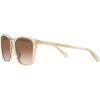 imageCoach Womens Hc8361u Universal Fit Square SunglassesTransparent FawnBrown Gradient
