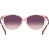 imageCoach Womens Hc8361u Universal Fit Square SunglassesTransparent Pink GradientPurple Pink Gradient