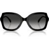 imageCOACH Womens HC8410U Rivet Universal Fit Butterfly Sunglasses BlackGrey Gradient 56 mm