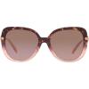 imageCoach HC8320 Sunglasses Rose Tortoise GradientBrown Pink Gradient 55 mm