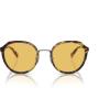 imageCoach Womens Hc7154 Round SunglassesHoney TortoiseAmber Solid