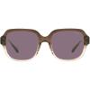 imageCoach Womens Hc8335u Universal Fit Rectangular SunglassesTransparent Brown GradientViolet Solid