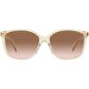 imageCoach Womens Hc8361u Universal Fit Square SunglassesTransparent FawnBrown Gradient