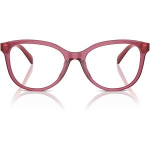 imageCOACH Womens Hc6236u Universal Fit Square Prescription Eyewear FramesTransparent OxbloodDemo Lens