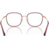 imageCOACH Womens HC5142BD Square Prescription Eyewear Frames Rose GoldTransparent MauveDemo Lens 54 mm