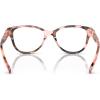 imageCOACH Womens HC6153 Round Prescription Eyewear Frames Rose Pearl TortoiseDemo Lens 51 mm