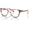 imageCOACH Womens HC6153 Round Prescription Eyewear Frames Rose Pearl TortoiseDemo Lens 51 mm
