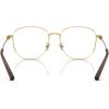 imageCOACH Womens Hc5179d Square Prescription Eyewear FramesShiny GoldDemo Lens