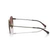 imageCoach Mens Hc7155 Round SunglassesAntique GoldWine Solid