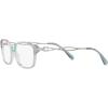 imageCoach Womens Hc6172 Square Prescription Eyewear FramesGradient Transparent BlueDemo Lens